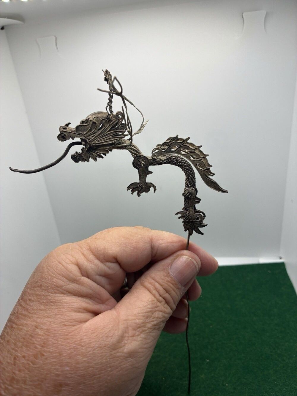 Articulated Dragon Hair/Hat Pin